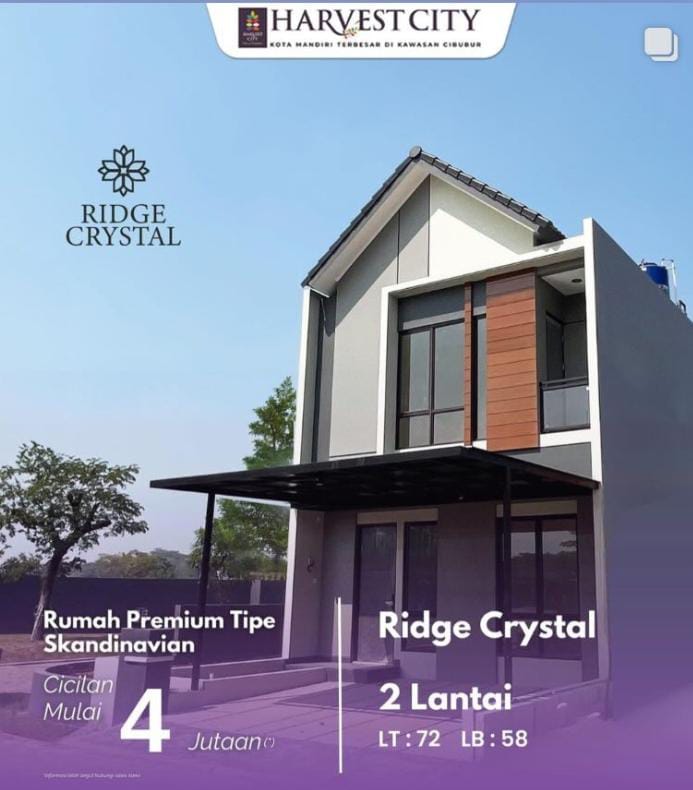 cluster ridge crystal cibubur